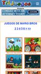 Mobile Screenshot of mariobros.trijuegos.com