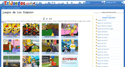 Desktop Screenshot of lossimpson.trijuegos.com