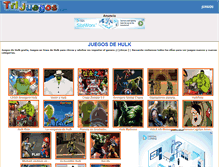 Tablet Screenshot of hulk.trijuegos.com