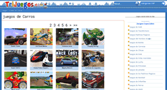 Desktop Screenshot of carros.trijuegos.com