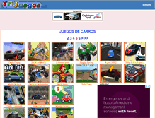 Tablet Screenshot of carros.trijuegos.com